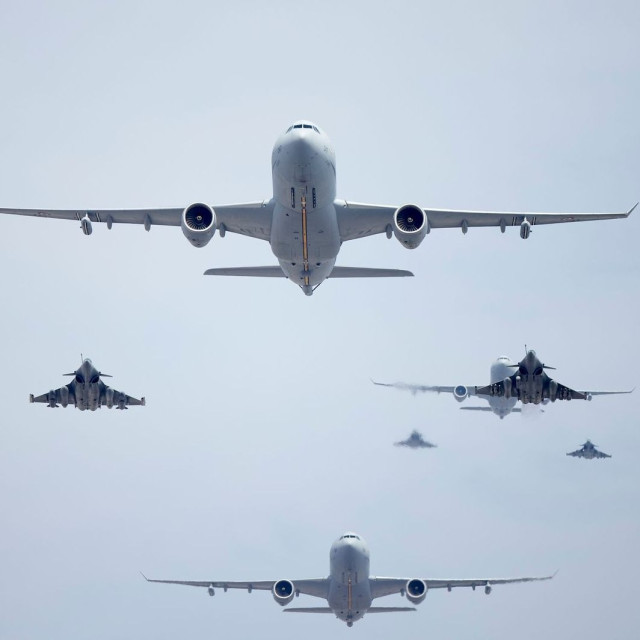 Τα ελληνικά Rafale στον γαλλικό ουρανό για την παρέλαση για την Ημέρα της Βαστίλης