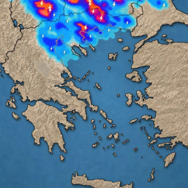 Καιρός - Αρναούτογλου: Έρχεται μπουρίνι στη Βόρεια Ελλάδα απόψε- Και στη Θεσσαλονίκη πιθανές μπόρες