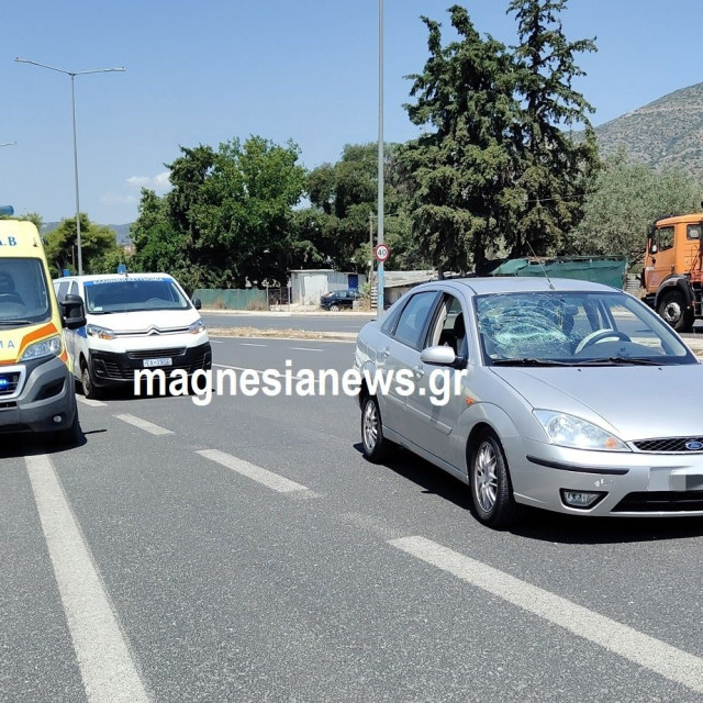 Βόλος: Τροχαίο με τραυματισμό στον Περιφερειακό εξαιτίας ενός εντόμου