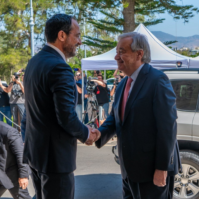 Γκουτέρες: Ισχυρή δέσμευση για επίλυση του Κυπριακού, θα κάνω ό,τι μπορώ