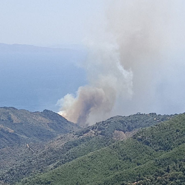 Φωτιά στη Μυτιλήνη στην παλιά χωματερή Πλωμαρίου: Μήνυμα του 112 - «Παραμείνετε σε ετοιμότητα»