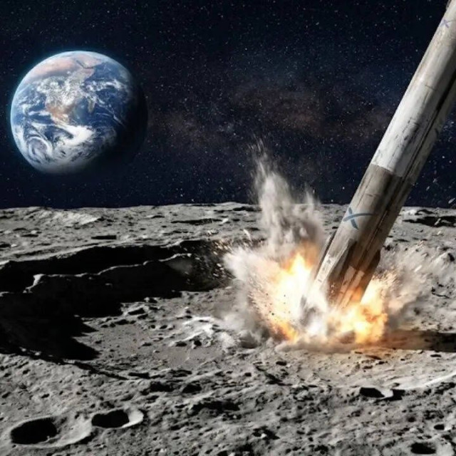 Πύραυλος της SpaceX θα πέσει στη Σελήνη – Πιθανό να δημιουργηθεί νέφος σκόνης ύψους 100 χιλιομέτρων