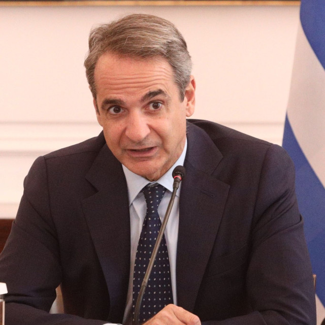 Ο Κυριάκος Μητσοτάκης στην παρουσίαση της πλατφόρμας myAGRO της ΑΑΔΕ