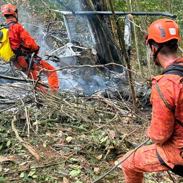 Βραζιλία: Τουριστικό ελικόπτερο συνετρίβη στο Ρίο ντε Τζανέιρο με τέσσερις νεκρούς