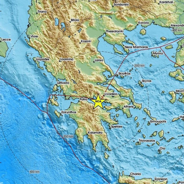 Σεισμός 3,9 Ρίχτερ στον Κορινθιακό Κόλπο – Βόρεια του Ξυλοκάστρου το επίκεντρο