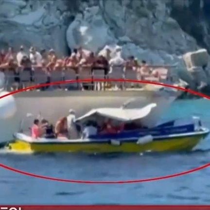 Βίντεο ντοκουμέντο από την σύγκρουση δύο τουριστικών σκαφών στους Αντίπαξους