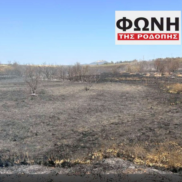 Ροδόπη: Χωρίς ενεργό μέτωπο η φωτιά στον Ίμερο - Κάηκαν δύο αποθήκες