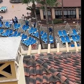 Ξεκαρδιστικές εικόνες: Σπριντ «ολυμπιακών διαστάσεων» για μία ξαπλώστρα