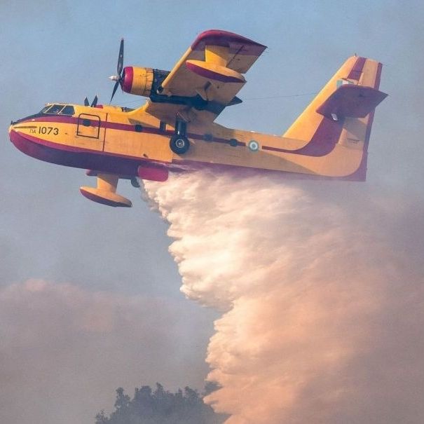 Πυρκαγιά στα Τρίκαλα στην περιοχή Γενέσι - Επιχειρούν και εναέρια μέσα