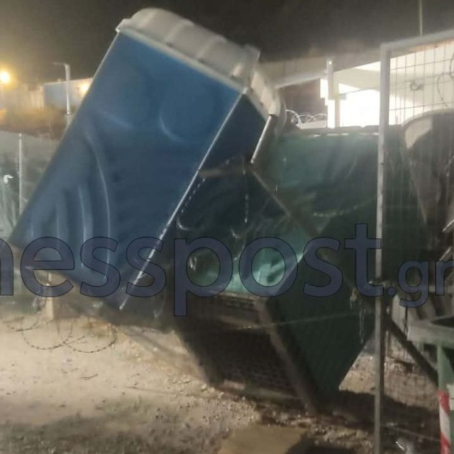 Βίντεο από την άγρια εξέγερση των μεταναστών στη Δομή Σιντικής