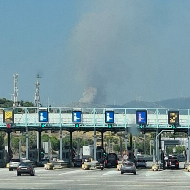 Φωτιά τώρα σε δασική έκταση στη Στεφάνη Βοιωτίας