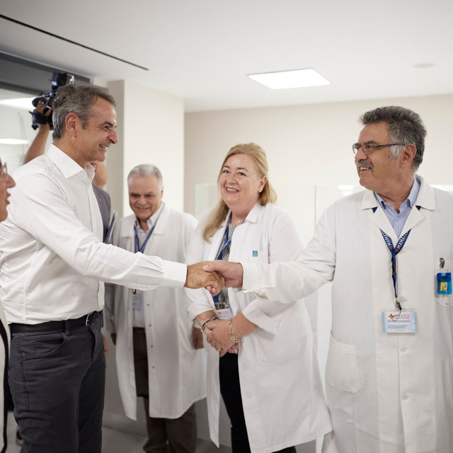 Στη νέα πτέρυγα του νοσοκομείου Κοζάνης ο Μητσοτάκης: Κεντρική προτεραιότητα η ανάταξη των υποδομών
