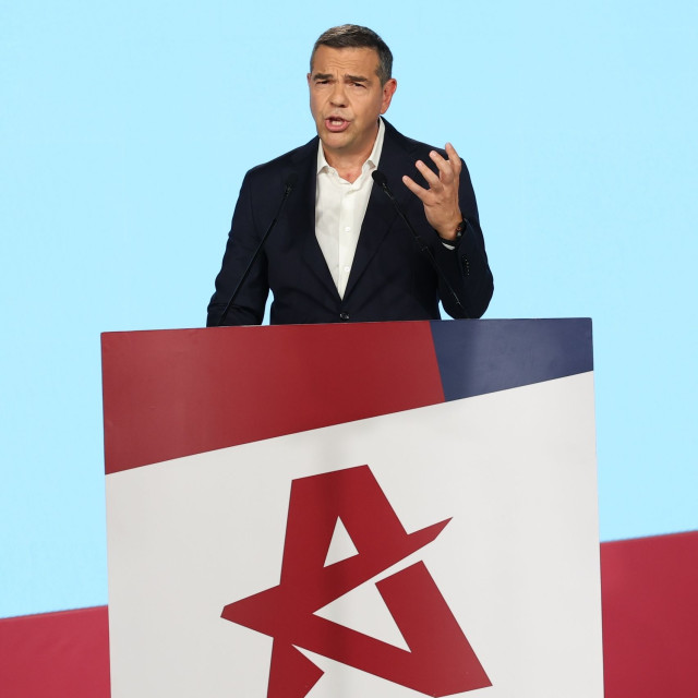 O Αλέξης Τσίπρας παρουσίασε στη Θεσσαλονίκη το οικονομικό πρόγραμμα της ΕΛΑΣ