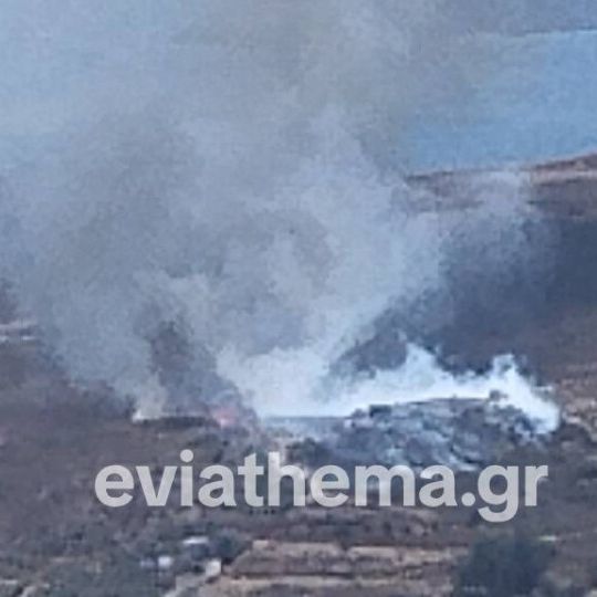 Νέο 112 για την πυρκαγιά στην Κάρυστο - Εκκένωση Οσμαών και Ερωδιού προς την Κάρυστο
