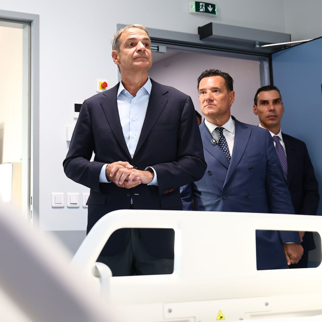 Μητσοτάκης: Εγκαινίασε τη νέα αιματολογική κλινική στο «Παπανικολάου»