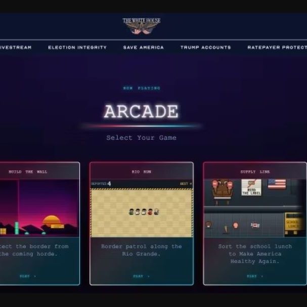 Λευκός Οίκος: Έχει video games στο σάιτ του – Οι χρήστες μπορούν να συλλάβουν μετανάστες