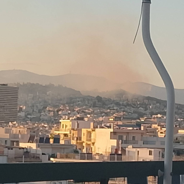 Φωτιά στο Άλσος Γαλατσίου - Επιχειρεί ένα εναέριο μέσο
