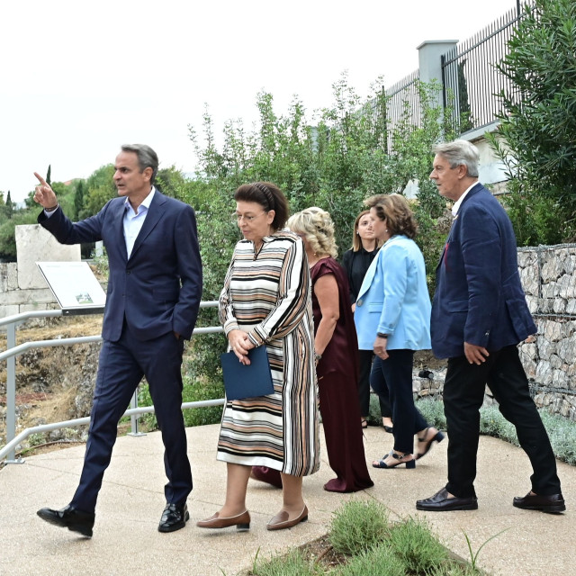 Κεραμεικός: Ο Μητσοτάκης στα εγκαίνια των έργων αναβάθμισης των υποδομών στον αρχαιολογικό χώρο