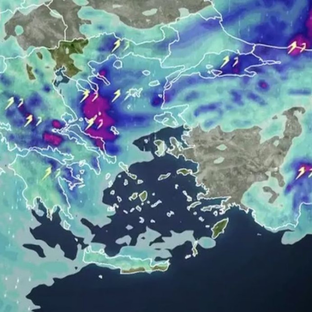 Καιρός: Διπλό κύμα κακοκαιρίας σε λίγες ώρες - Οι περιοχές που θα «χτυπήσει»