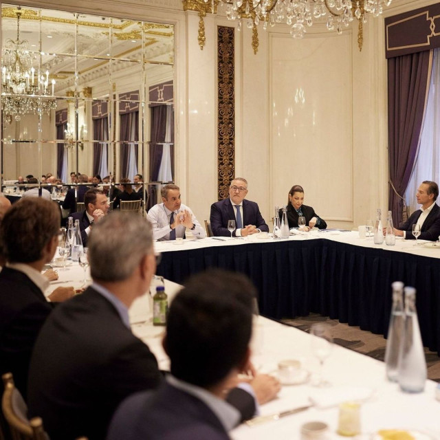 ΗΠΑ: Ο Μητσοτάκης συναντήθηκε με περισσότερους από 30 θεσμικούς επενδυτές