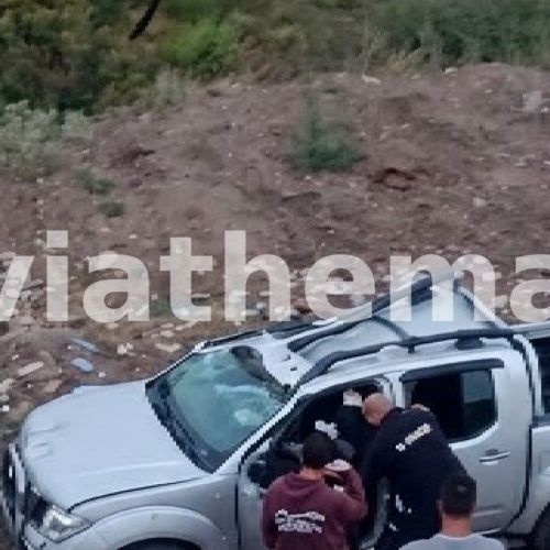 Εύβοια: Όχημα έπεσε σε γκρεμό 15 μέτρων – Ένας τραυματίας