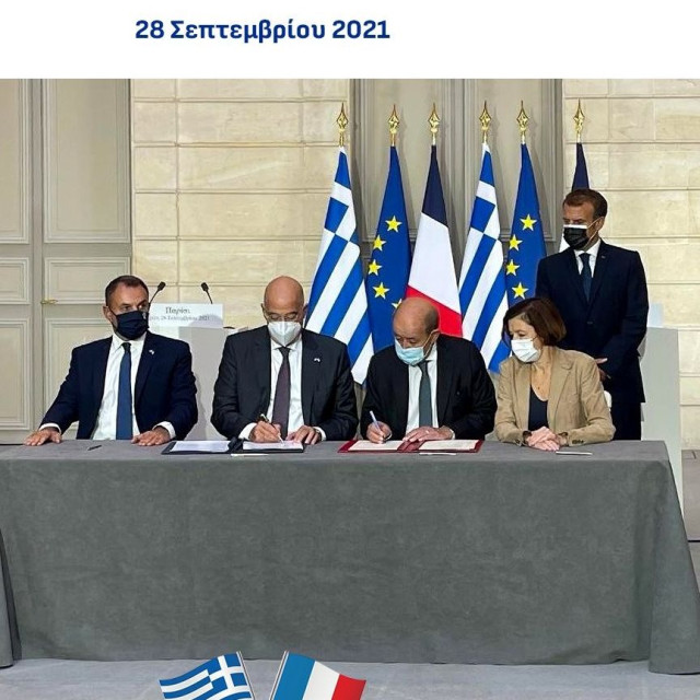 Δένδιας για τα 5 χρόνια από τη Συμφωνία Ελλάδας - Γαλλίας: Εξαιρετικά ισχυρή η στρατηγική σχέση
