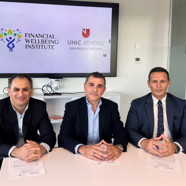 Financial Wellbeing Institute και Πανεπιστήμιο Λευκωσίας / UNIC Athens ενώνουν δυνάμεις