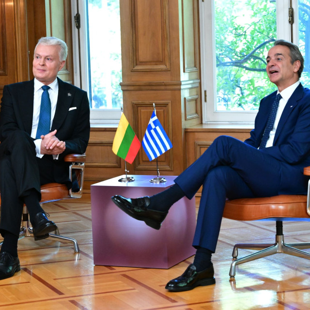 LIVE: Συνάντηση Μητσοτάκη - Ναουσέντα στο Μέγαρο Μαξίμου - Σε εξέλιξη η συζήτηση των δύο ηγετών