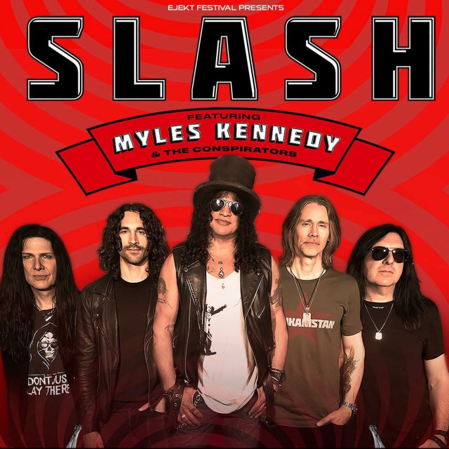 SLASH Ft. Myles Kennedy & The Conspirators στο Δημοτικό Θέατρο Λυκαβηττού