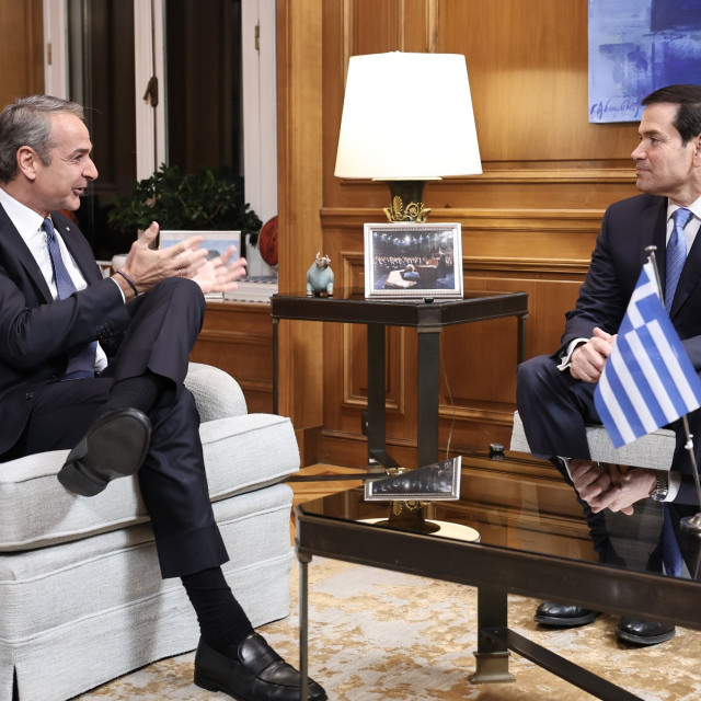Η ανάρτηση του Κυριάκου Μητσοτάκη για τη συνάντηση με τον Μάρκο Ρούμπιο