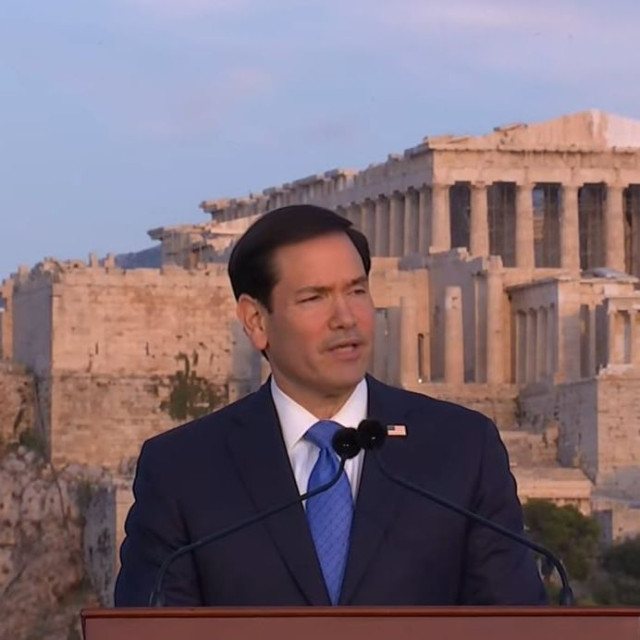 LIVEBLOG - Η ομιλία του Μάρκο Ρούμπιο στην Πνύκα