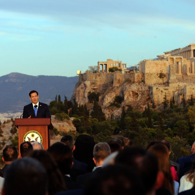 Ρούμπιο από Πνύκα: «Η Ελλάδα υπήρξε σύμμαχος – πρότυπο»