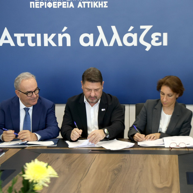 Μαρούσι: Υπεγράφη από τον Νίκο Χαρδαλιά η σύμβαση για το αντιπλημμυρικό έργο στο Ρέμα Σαπφούς