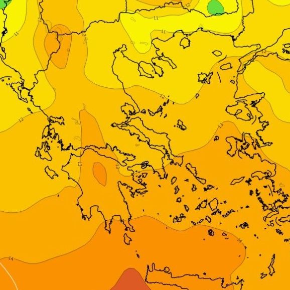Καιρός: Έρχεται μίνι... θερμή εισβολή και μετά ξανά κρύο - Η πρόγνωση του GFS για τη νέα εβδομάδα