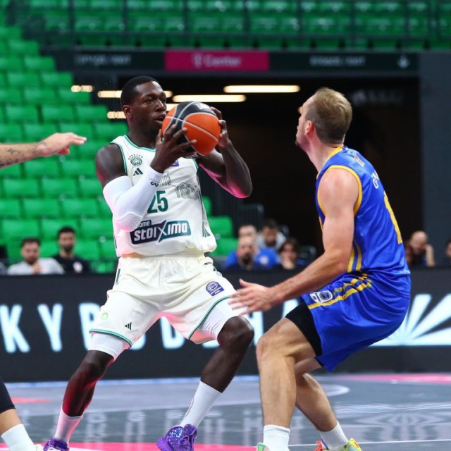 Παναθηναϊκός AKTOR - Περιστέρι 95-75: «Διαστημικός» Παναθηναϊκός στην επιστροφή Ναν και Σλούκα