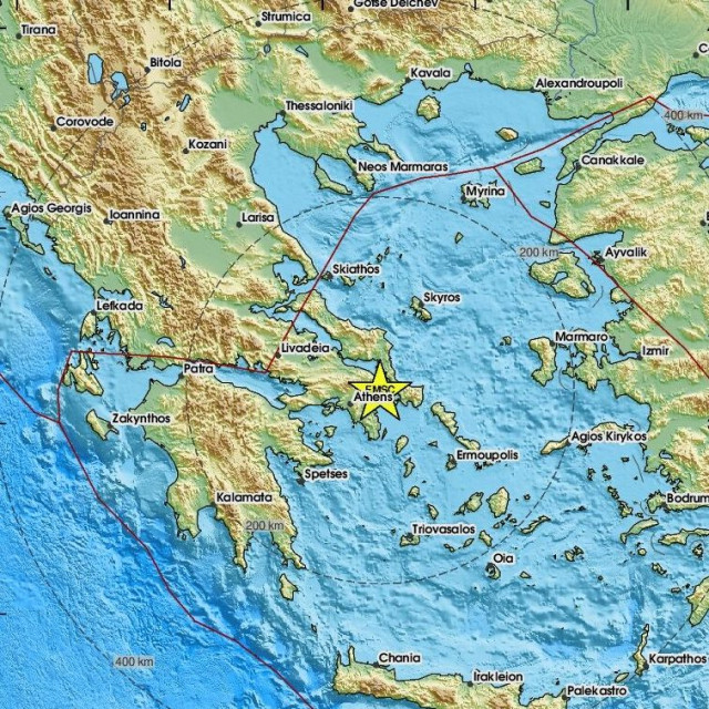 Σεισμός 3,5 Ρίχτερ ανοιχτά της Νέας Μάκρης – Αισθητός σε πολλές περιοχές της Αττικής