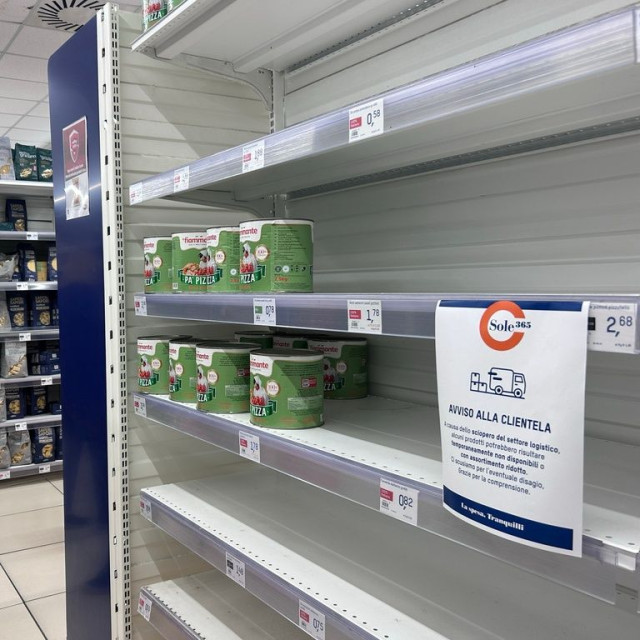 Ιταλία: Κινδυνεύει η παραγωγή ζυμαρικών από την απεργία των οδηγών φορτηγών