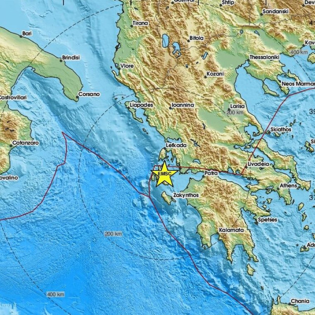Σεισμός 3,5 Ρίχτερ στην Κεφαλονιά – Κοντά στη Σάμη το επίκεντρο