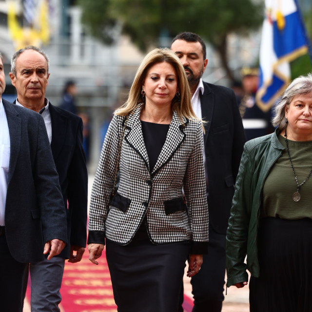 Μαρία Καρυστιανού: Υποστήριξε ότι δεν της επετράπη να καταθέσει στεφάνι για την 28η Οκτωβρίου