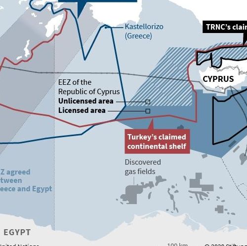 Η Τουρκία έταξε στην Αίγυπτο δικαιοδοσία σε επιπλέον 15.000 τ.χλμ στην Ανατολική Μεσόγειο