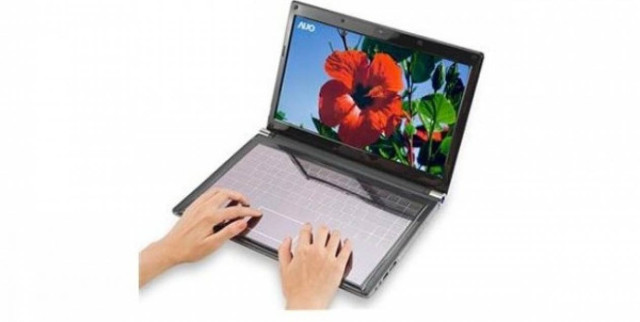 Notebook με ηλιακό πληκτρολόγιο αφής