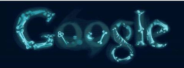 Η Google γιορτάζει τις Ακτινες Χ