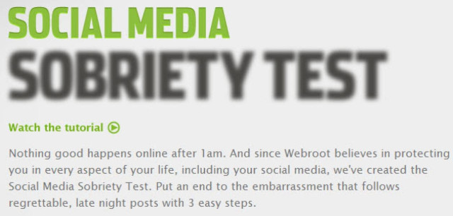 Το "αλκοτέστ" του Facebook