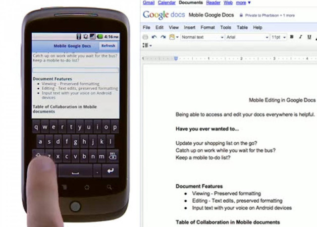Επεξεργασία και από τους mobile browsers
