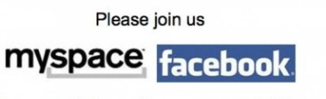 Κοινή ανακοίνωση MySpace-Facebook