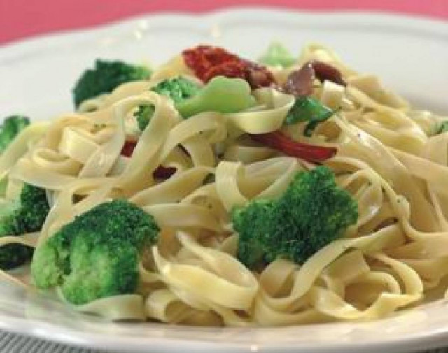 Ταλιατέλες με μπρόκολο