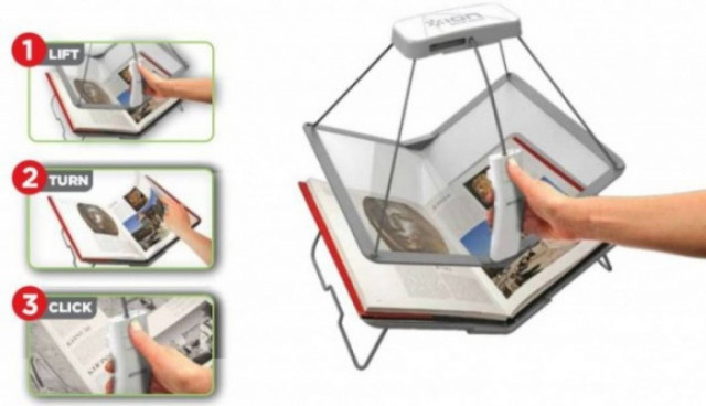 Scanner για δημιουργία ηλεκτρονικών βιβλίων