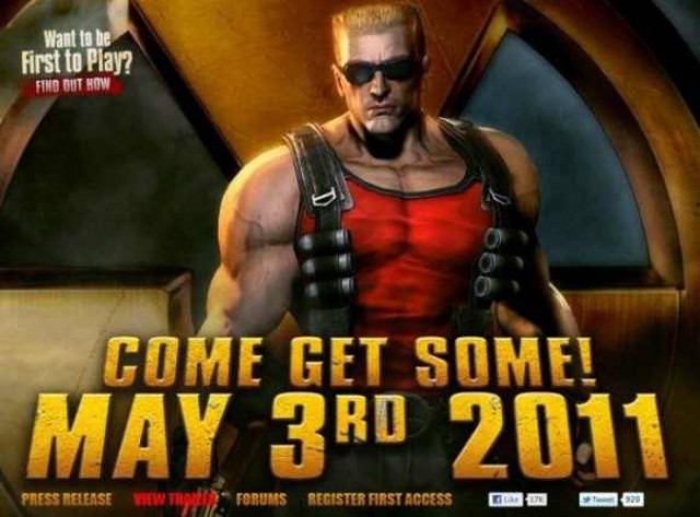 Duke Nukem Forever: Επίσημα από 6 Μαΐου