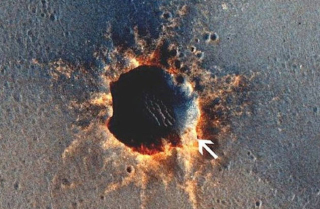 Το Opportunity στον κρατήρα του Άρη!
