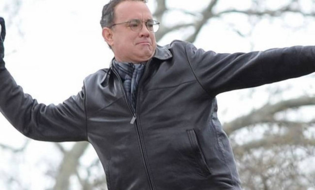 Tom Hanks και Sandra Bullock στα πλατό
